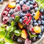fresh and frozen fruits